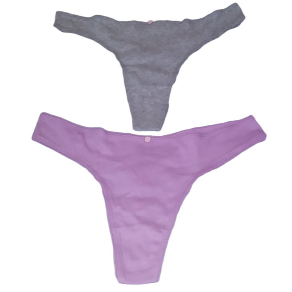 Cotton thong panties Pack of 2 Size XL